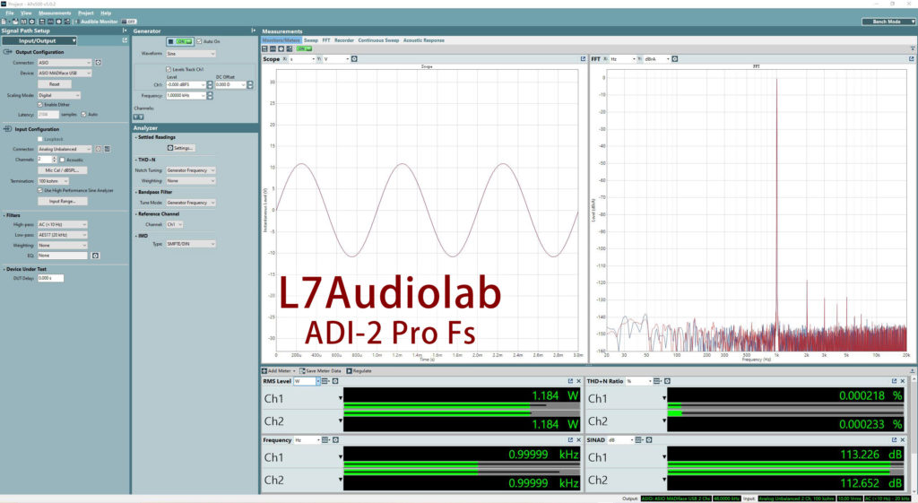 RME ADI-2 Pro fs HP Out