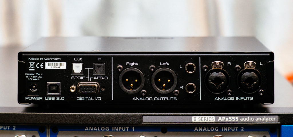 RME ADI-2 Pro fs Rear